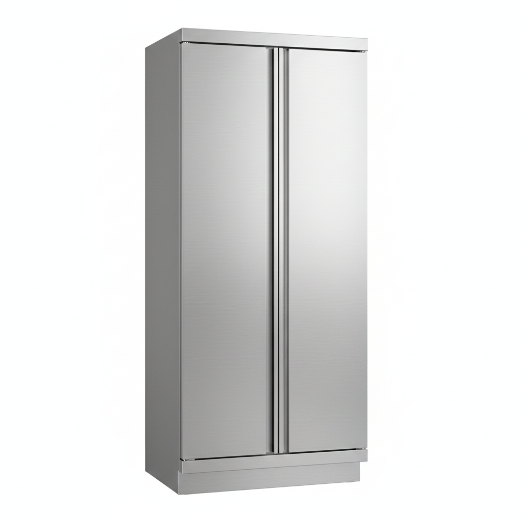 Stainless Steel Tall Storage Cabinet