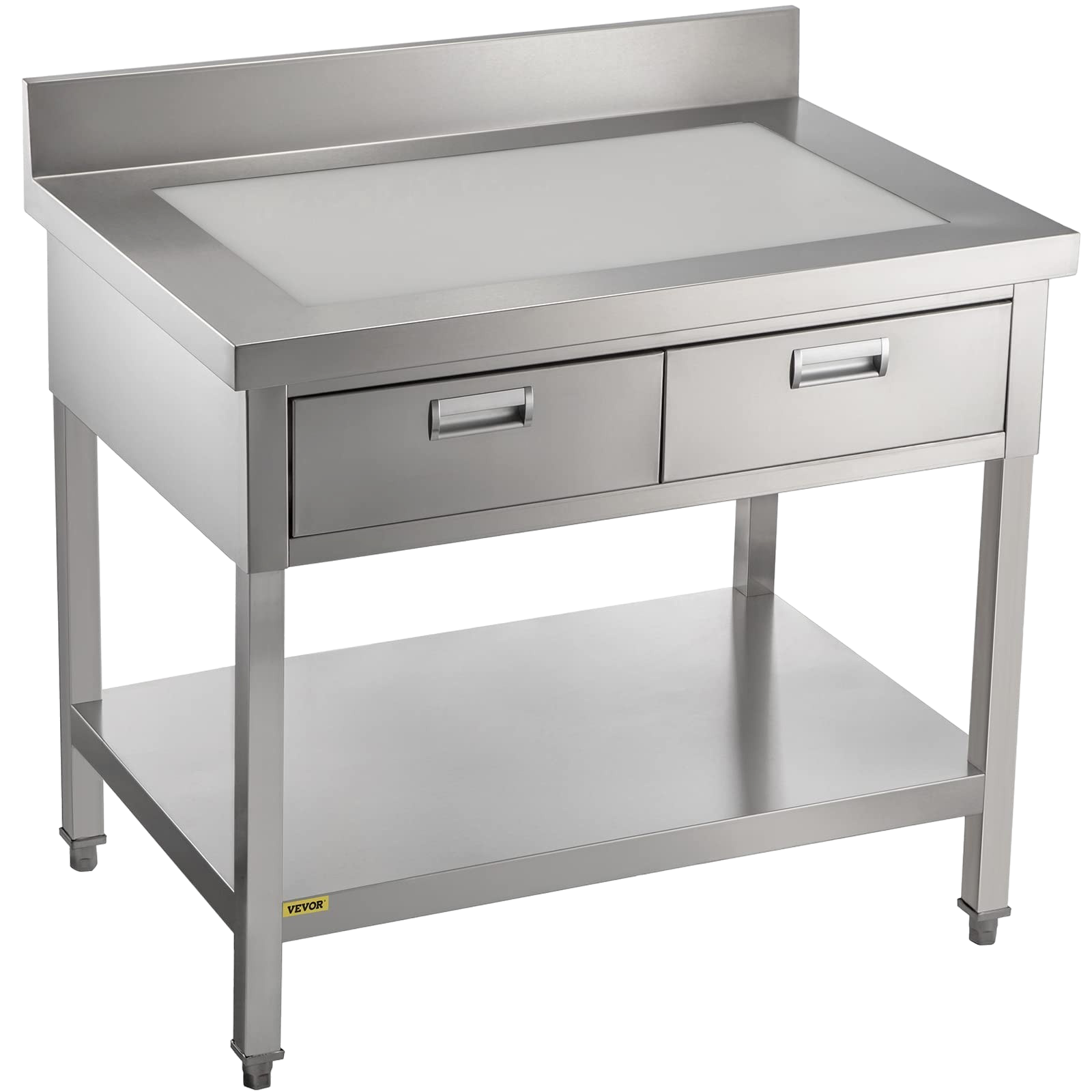 Stainless Steel Working Table With Drawers