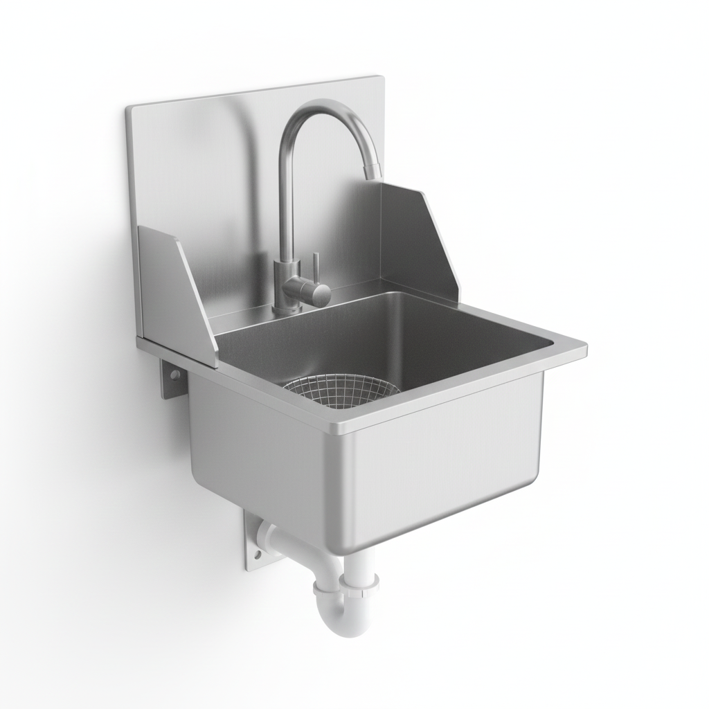 Stainless Steel Slope Hopper Sink
