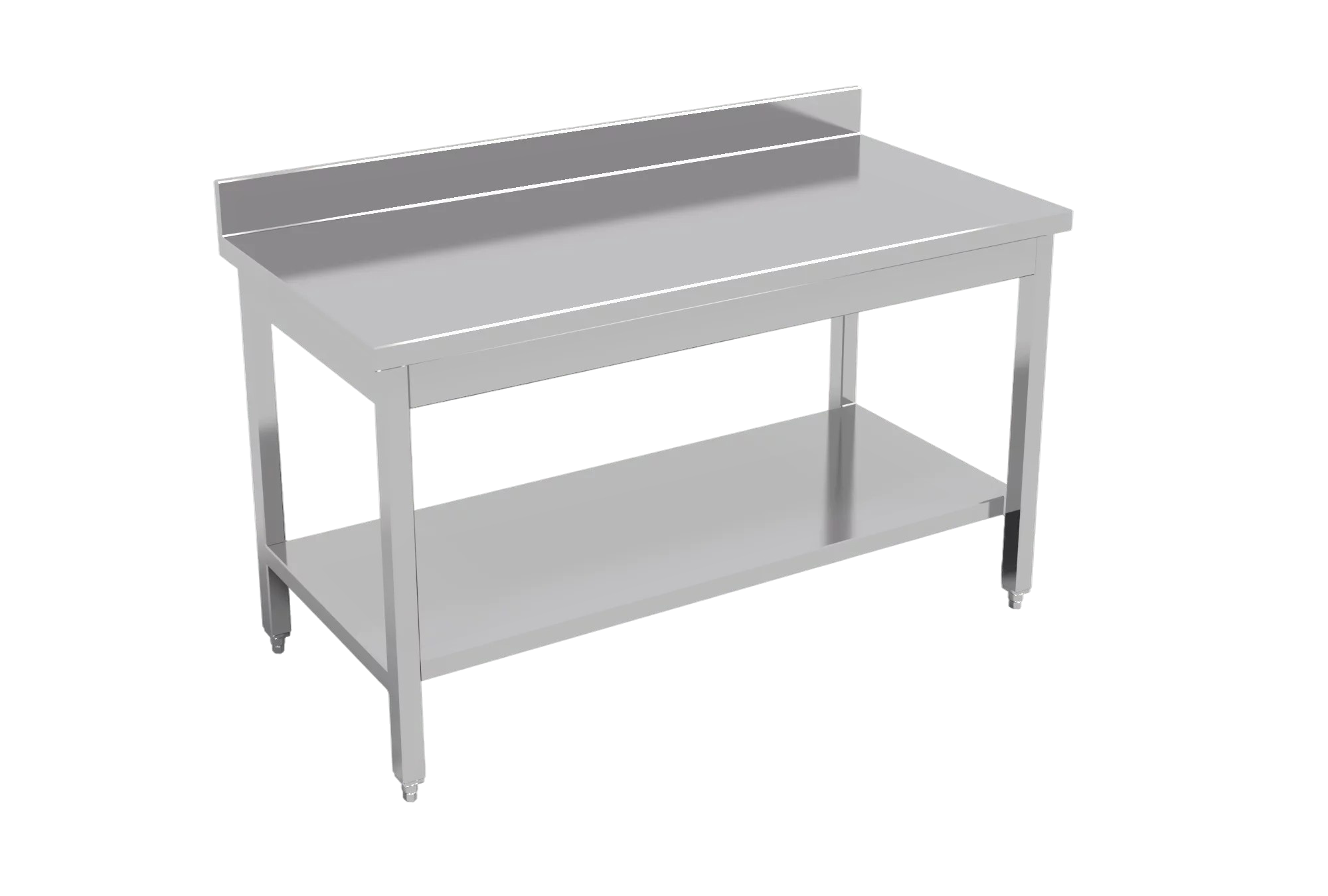 Stainless Steel Working Table With Under-Shelve
