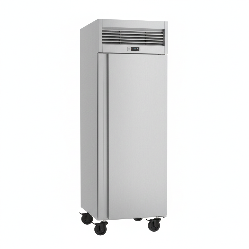Stainless Steel Single Door Refrigerator