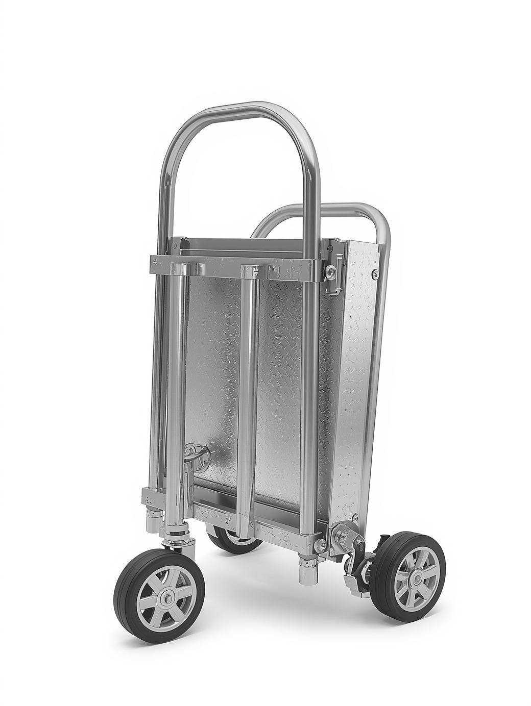 Stainless Steel Folding Platform Service Trolley