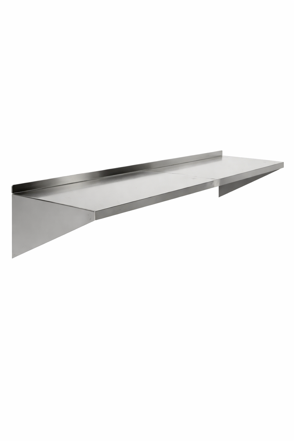 Stainless Steel Single Wall Shelf